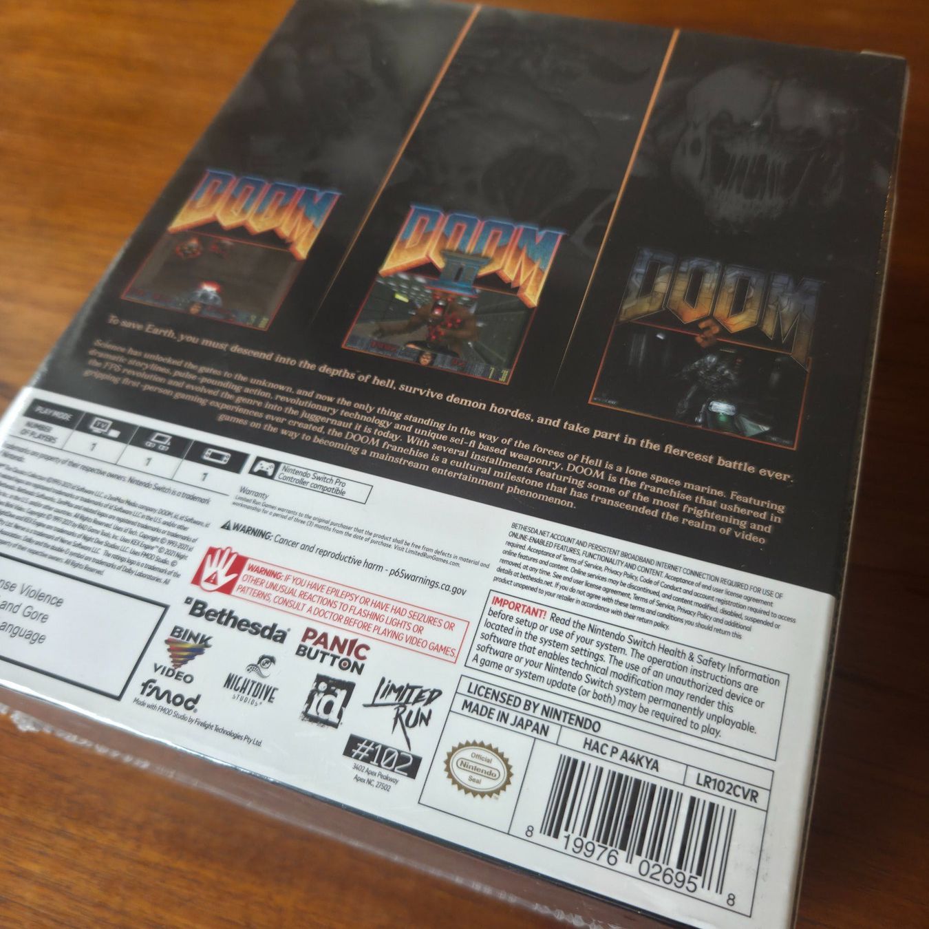 Spiele: Doom The Classic Collection Collector's Edition Switch NEU – Neu (gemäss Beschreibung) aus Zürich von Wickeddude 4