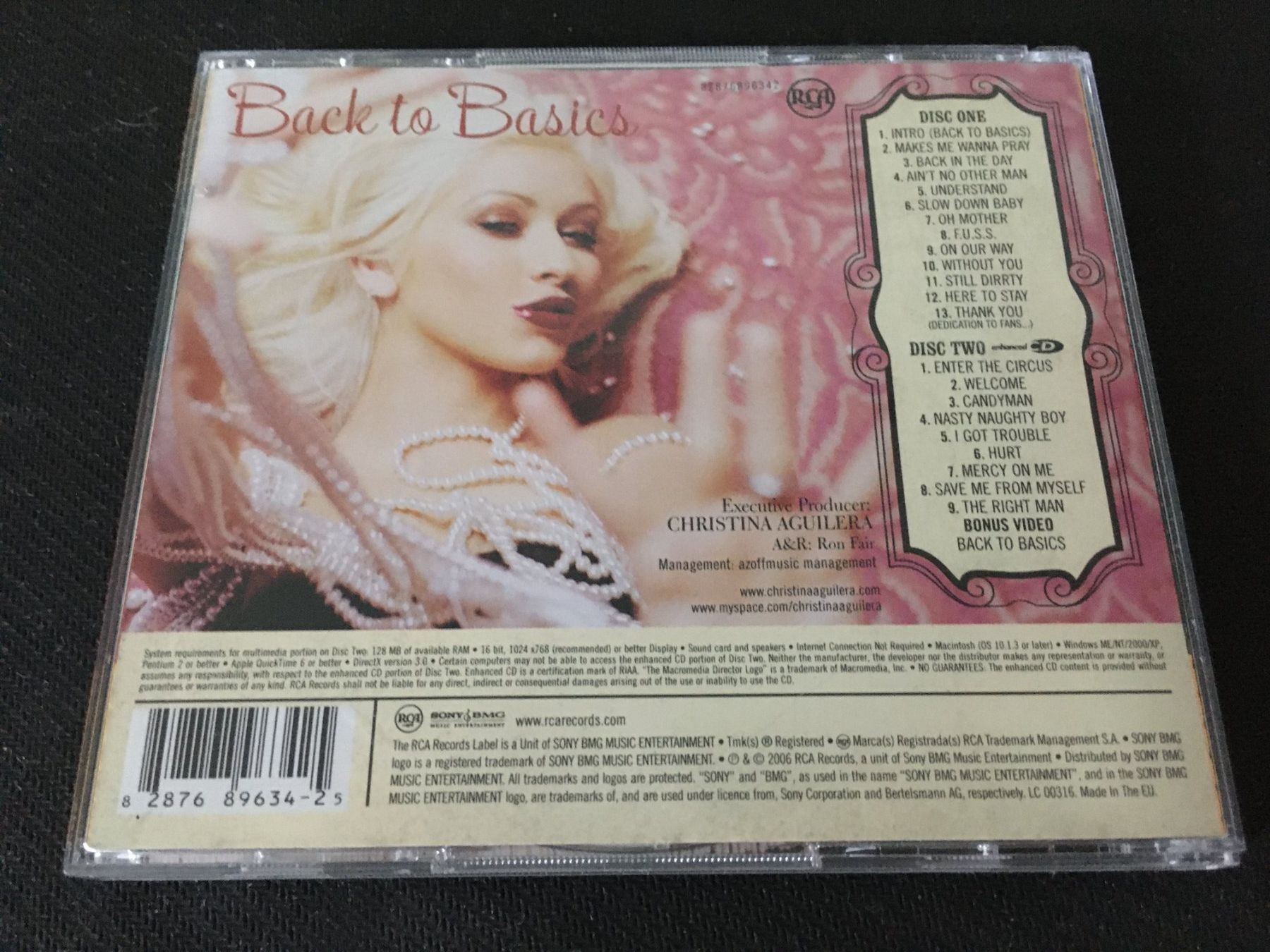 CD: Christina Aguilera - Back to Basics -CD- 2cd – Usato da St.Gallen venduto da MedienJoe 2