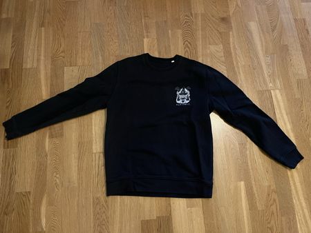 Schwarzer Talister Samurai-Pullover - Grösse L