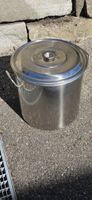 Grosser Kochtopf Edelstahl mit Deckel 30l