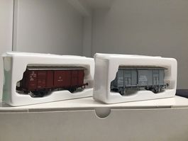 2 Modell Güterwagen FS Italien, Neuwertig, Rarität