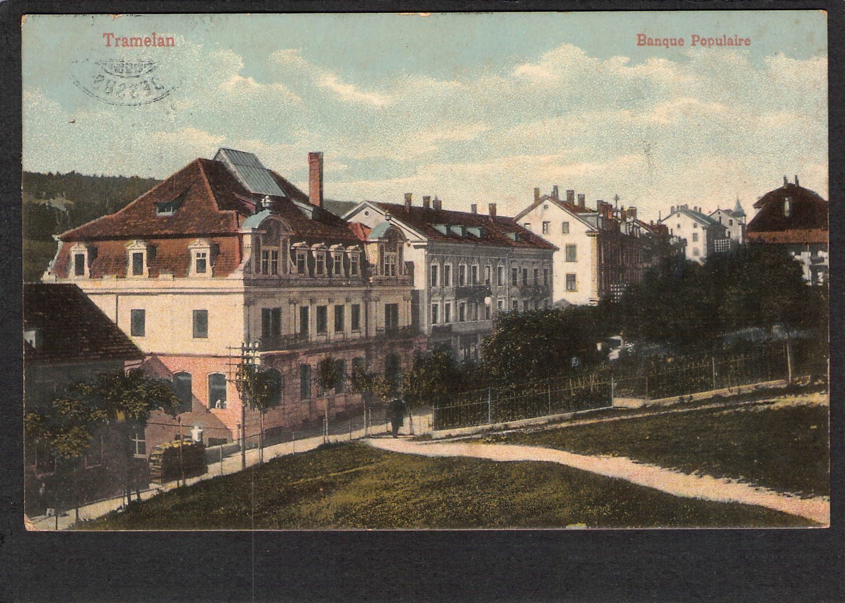 Cartoline postali: CP× BE/JU Tramelan , 1913 – Usato da Reichenburg venduto da Pipo-67