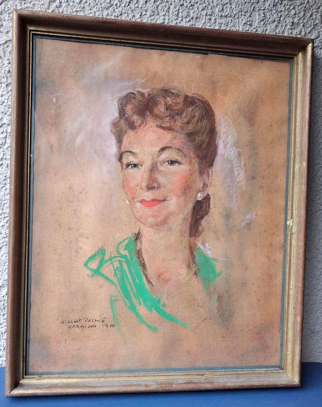 Dipinti: Gisbert Palmié (1897-1986), Portrait einer Dame – Usato da Zürich venduto da Beach59 1