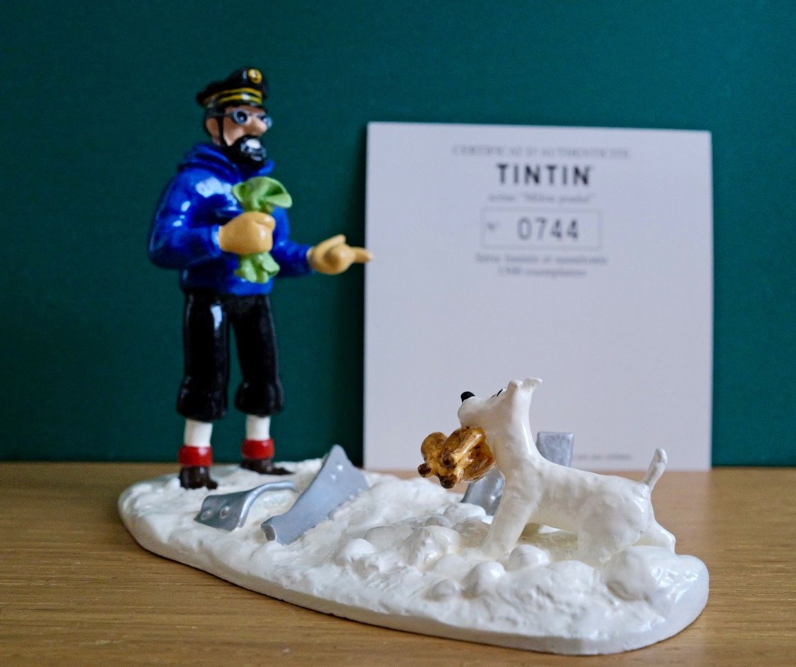 Statuette: Pixi Tintin Haddock, Milou poulet – Nuovo e nell'imballaggio originale da Genève venduto da pie_dr8z