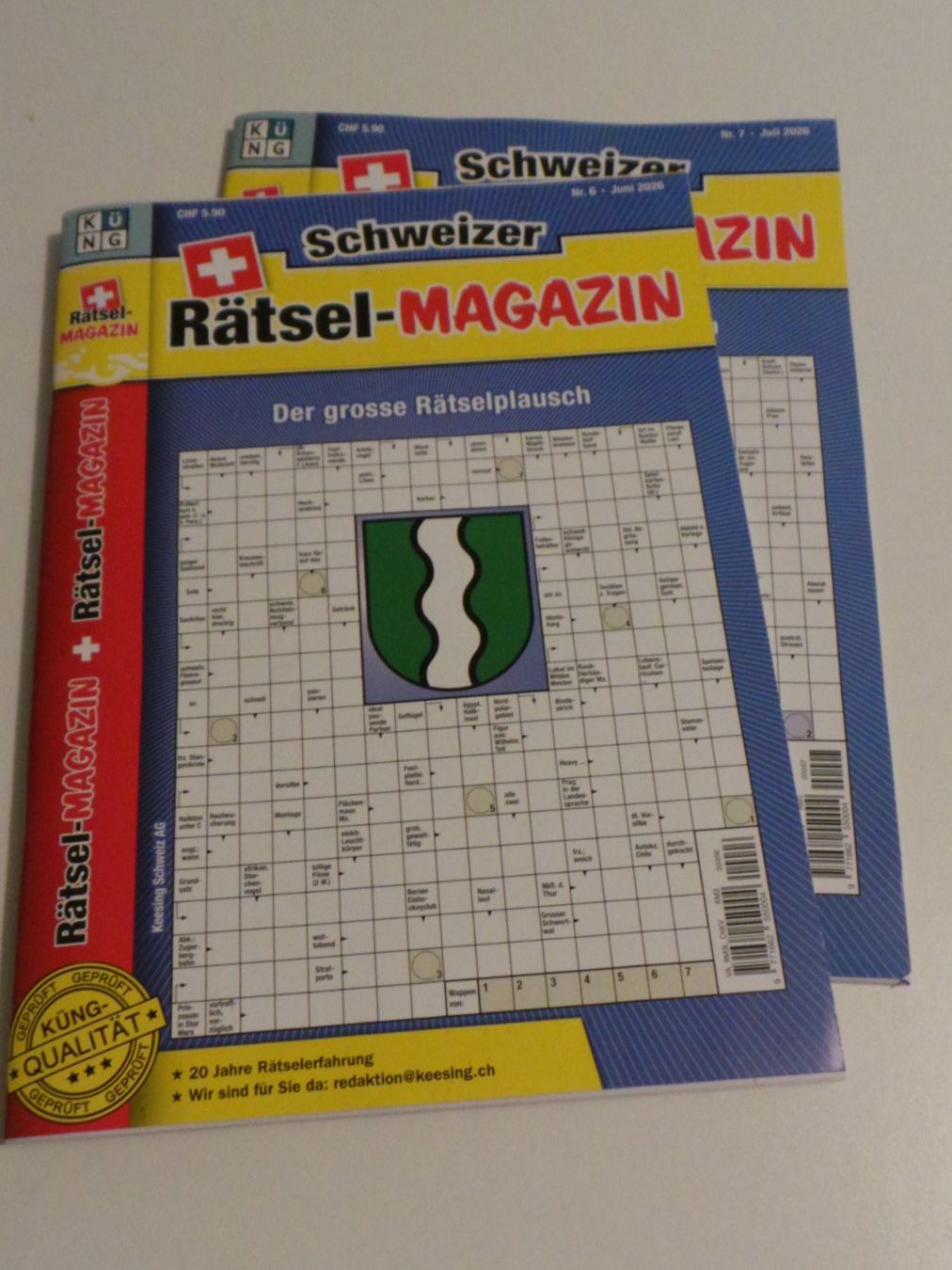 Revues & Magazines: 2 Rätselhefte – Neuf (Voir description) à Flamatt par Tattoo18