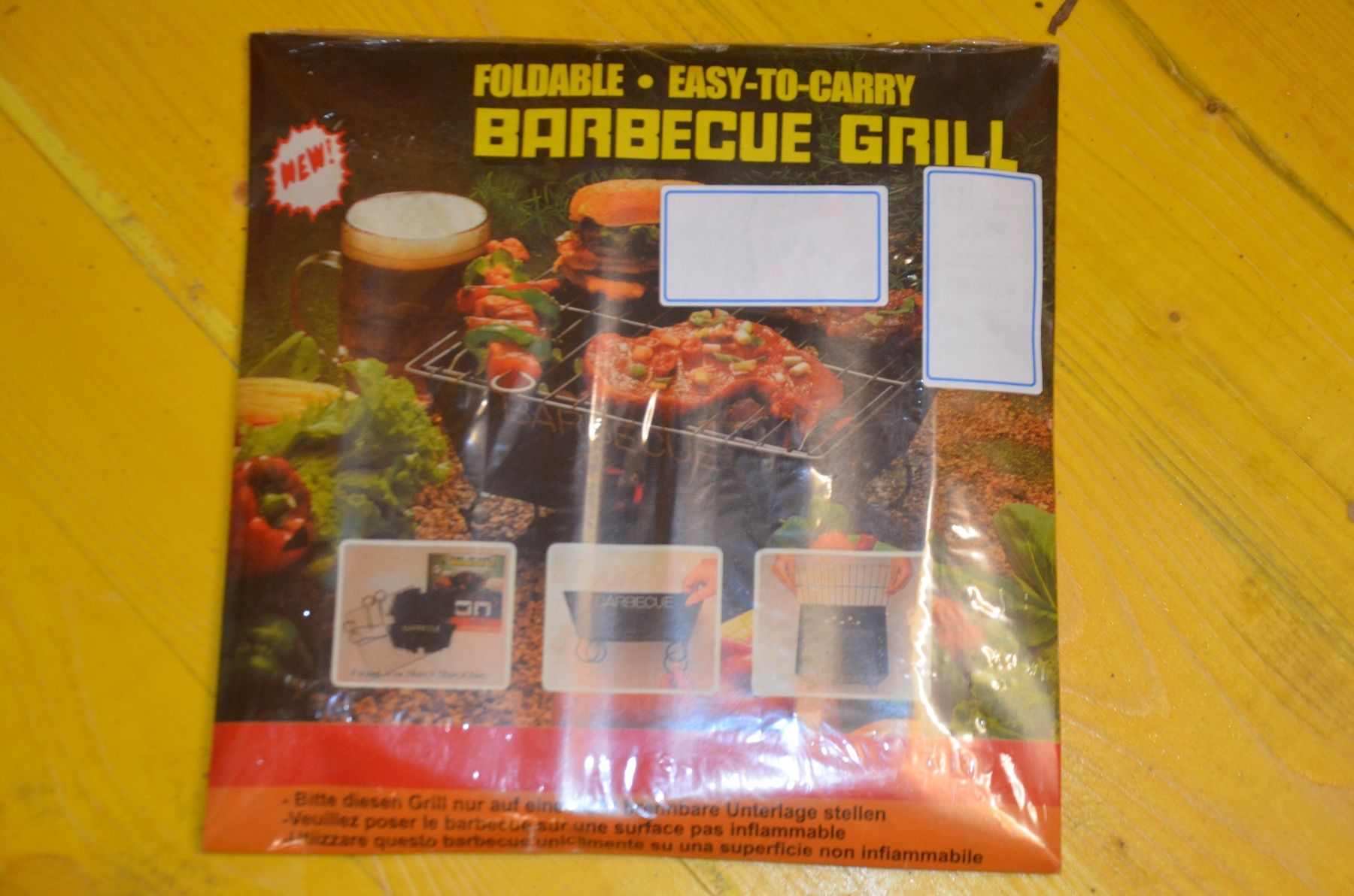 Bracieri: GRILL NEU – Nuovo e nell'imballaggio originale da Chiasso venduto da Dolly015