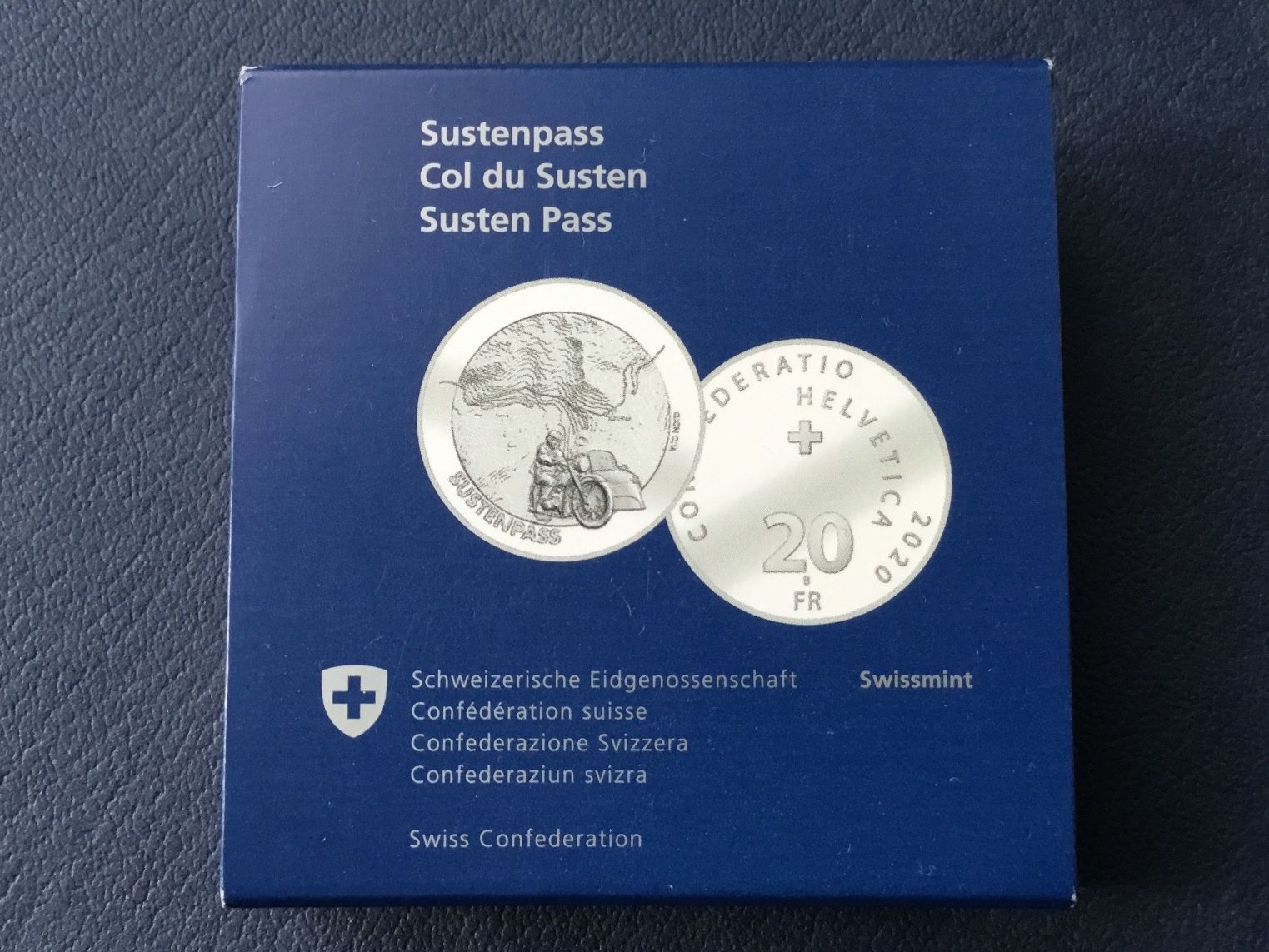Tutti le monete: 20 Franken Silbermünze Sustenpass PP 2020 – Nuovo e nell'imballaggio originale da St. Margrethen SG venduto da alfapeugeot10 3