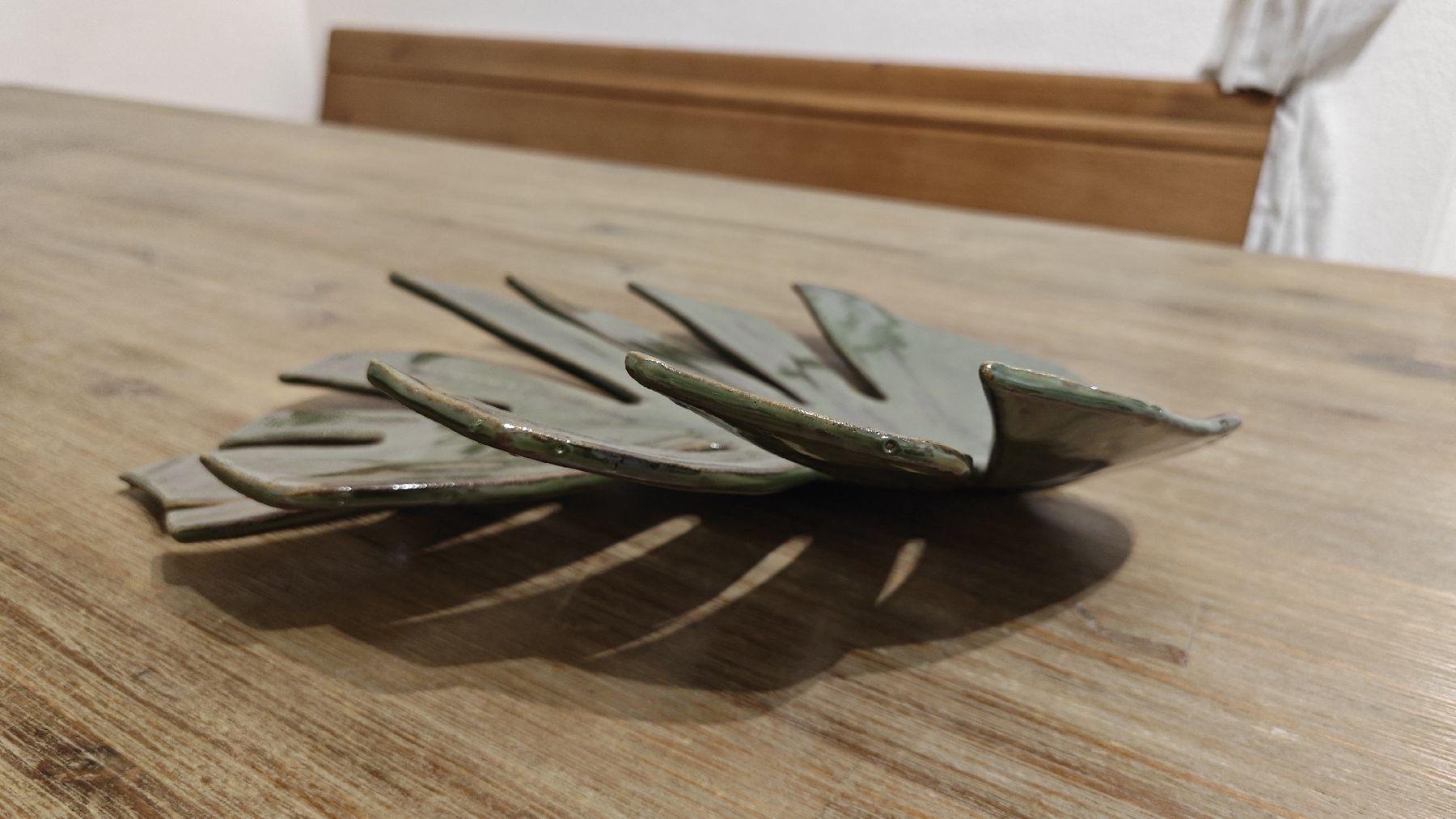 Tutte le decorazioni: Handgemachte Keramik Deko Monstera – Nuovo (secondo la descrizione) da Zürich venduto da Reesara 3