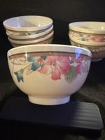 Kleine Schalen mit Blumenmuster 12 Stk.