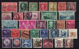 118 USA, 63 BM ⊙ + Tütchen, spezielle ⊙ ab ca 1900