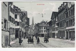 Alte Fotokarte Stadt Altstätten Verlag J. Gschwend Papeterie