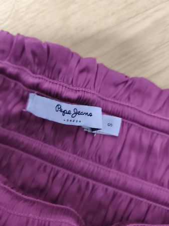 PEPE JEANS midi Rock rosa Gr. S