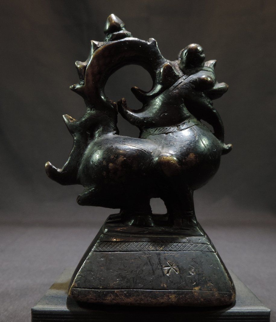 Statuette: Burma Chinthe, Opium Gewicht – Usato da Duggingen venduto da roterbambus 2