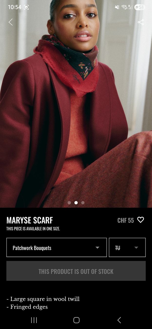 Sezane Foulard & Sciarpe: Sezane Maryse Scarf neu – Nuovo (secondo la descrizione) da Sax venduto da Hannamuesli 1