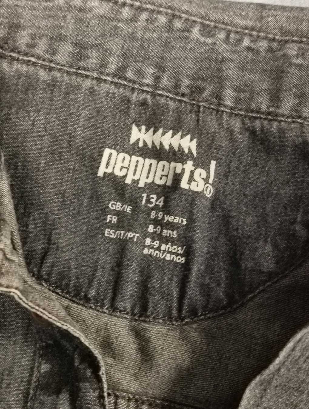 Camicie, T-shirt & Polo: Jeans-Hemd, Grösse 134 – Usato da Grünenmatt venduto da ras_7ksp 1