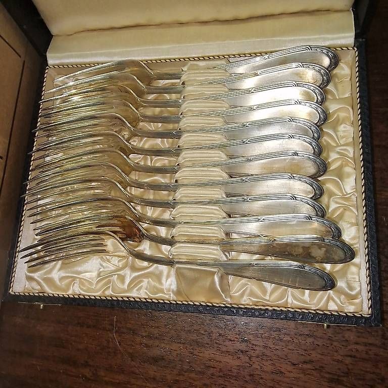 Set di posate: Versilbert Besteck - 12-teilig – Usato da Minusio venduto da inf_vjq8 2