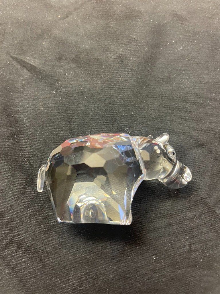 Swarovski Statuette: Swarovski Nilpferd – Usato da Dübendorf venduto da Boomerang64 1