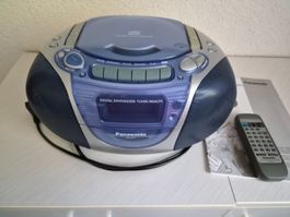 Panasonic RX-DX1 Radio- CD- Kassettenrekorder Stereoanlage