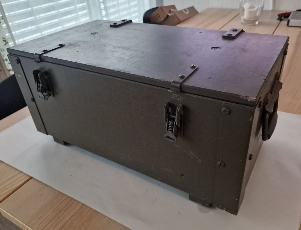 Profi Knebelschloss Für Holzkisten & Koffer - Abschließbarer Riegelverschluss Aus Metall