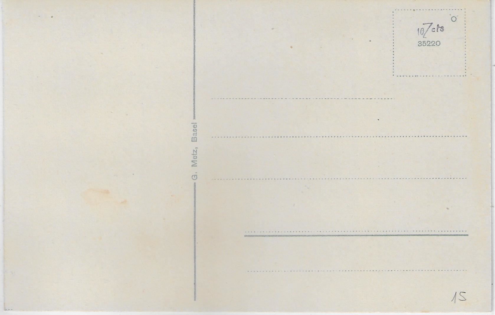 Cartes postales: Olten - Generalansicht - Litho – D'occasion à Ettingen par Kartenplanet 1