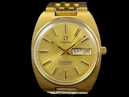 Omega Seamaster Automatic Day-Date Jg 1978 vergoldet *U1232