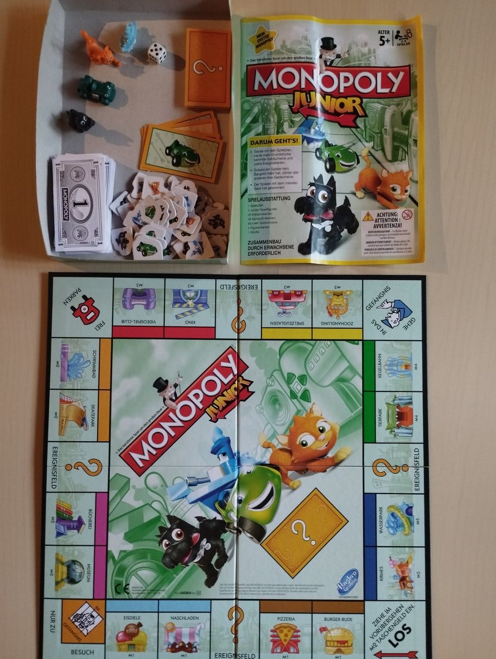 Giochi: Brettspiel MONOPOLY JUNIOR – Usato da Obermumpf venduto da amsi01 2
