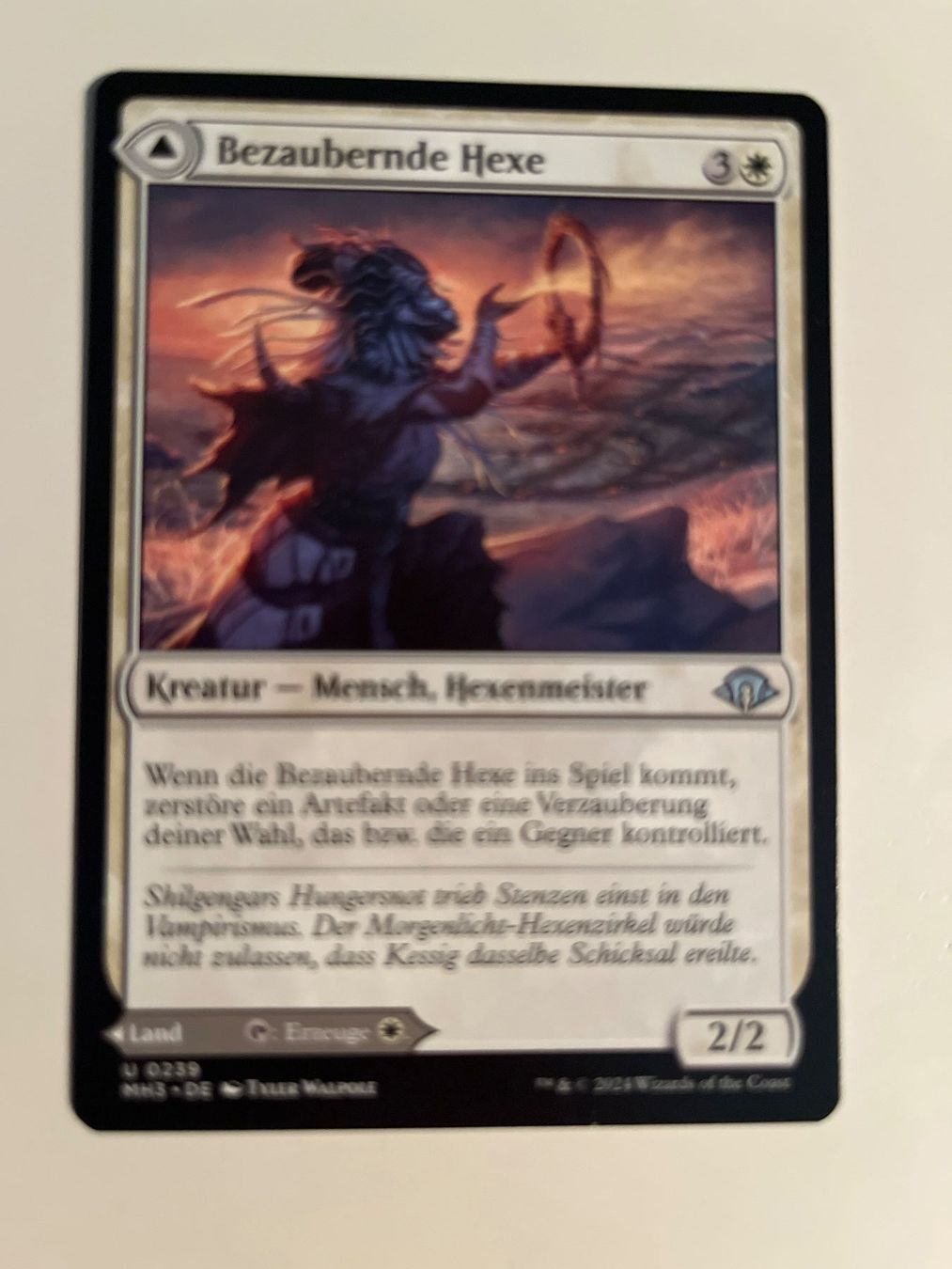 Magic The Gathering Carte collezionabili: 1 x Bezaubernde Hexe - Magic: The Gathering - MtG – Usato da Kriens venduto da Shadi1980