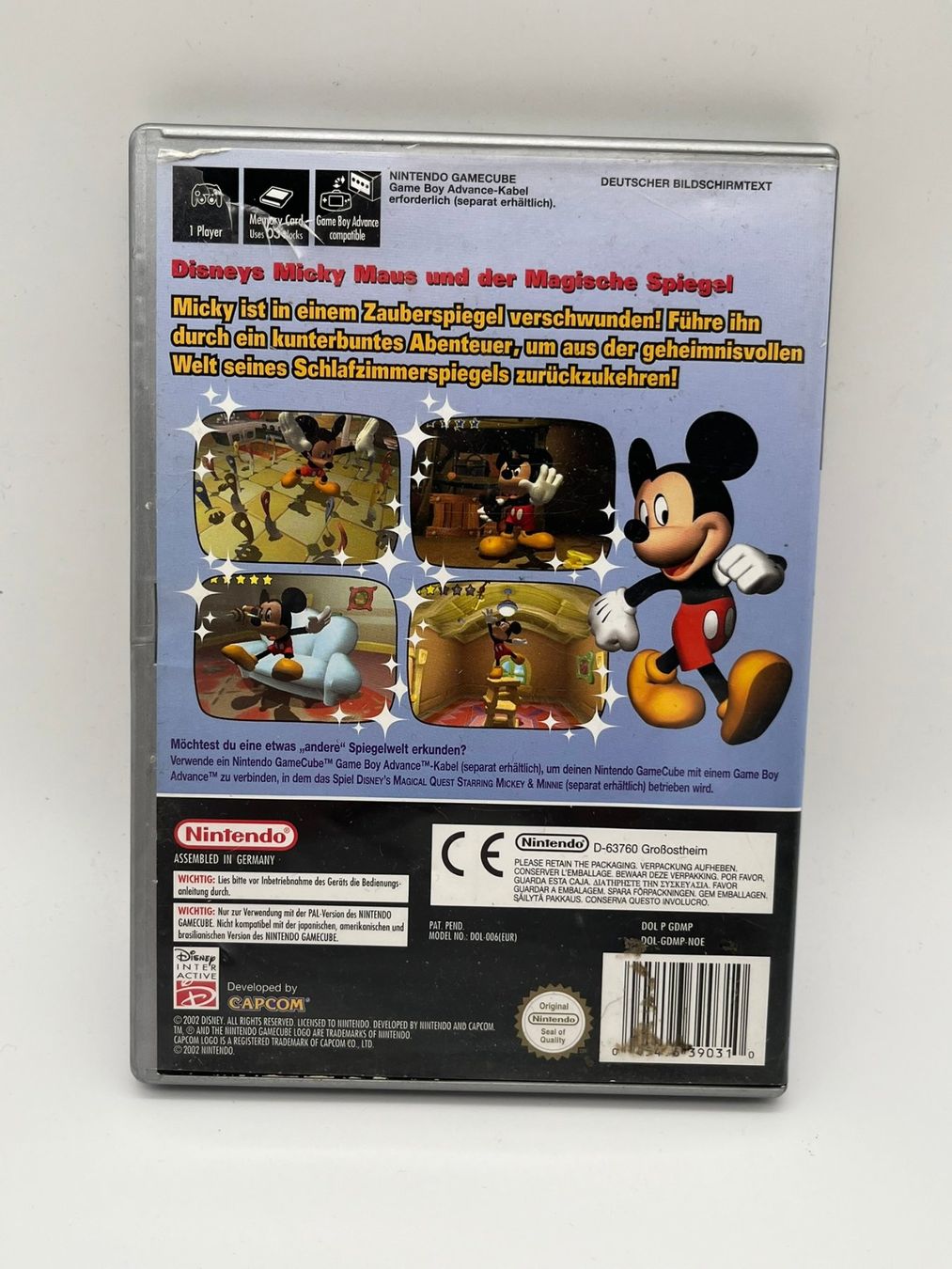 Nintendo Spiele: Disneys Magical Mirror starring Mickey Mouse Gamecube OVP – Gebraucht aus St. Gallen von MarianoPokemon 1