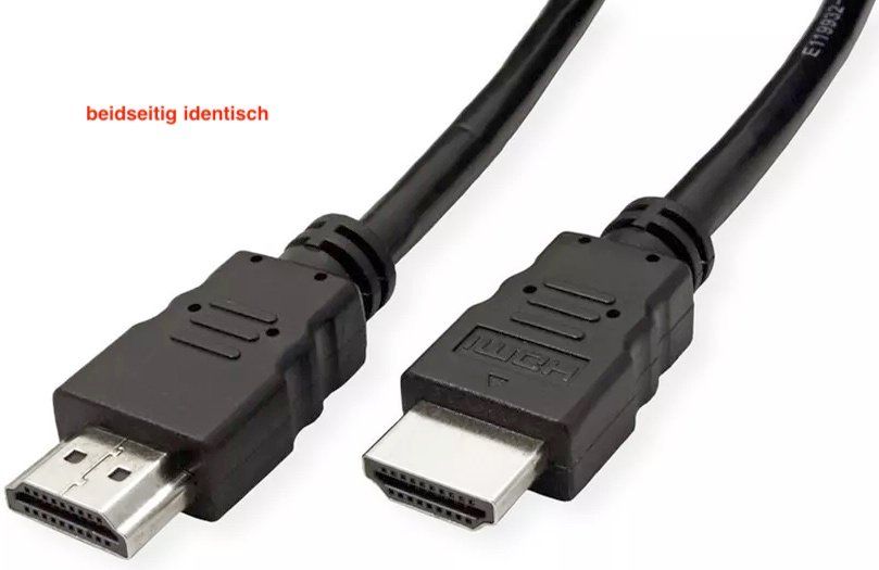 Cavi: HDMI High Speed Kabel ST/ST 2-2,3m schwarz – Nuovo e nell'imballaggio originale da Reinach AG venduto da RiesenServicesGmbH