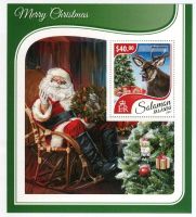Block "Weihnachtsmann". Salomonen.
