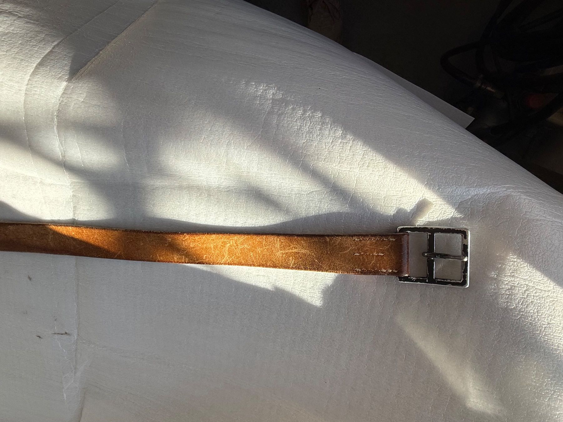 Cinture: Echtleder Gürtel Gr. 100, braun, Ceinturon – Usato da Böttstein venduto da MissJaguar 5