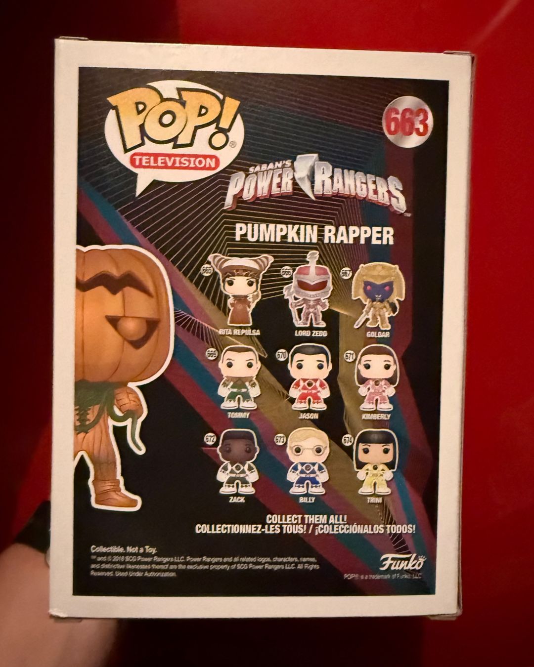 Funko Statuette: Funko Pop! Power Rangers - Pumpkin Rapper – Nuovo e nell'imballaggio originale da Moudon venduto da LeCollectionneur 2
