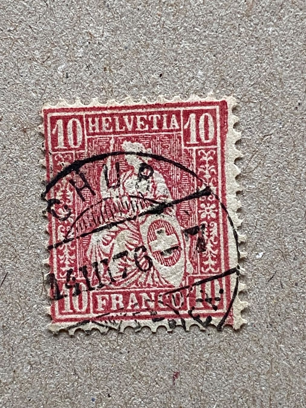 Tutti i francobolli: 38, Chur – Usato da Aarau venduto da hilde47