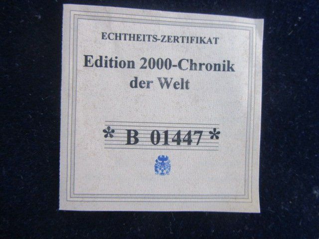 Medaglie: Die Geburt Christi - 40 mm - PP – Nuovo e nell'imballaggio originale da Luzern venduto da Horoskop1 3