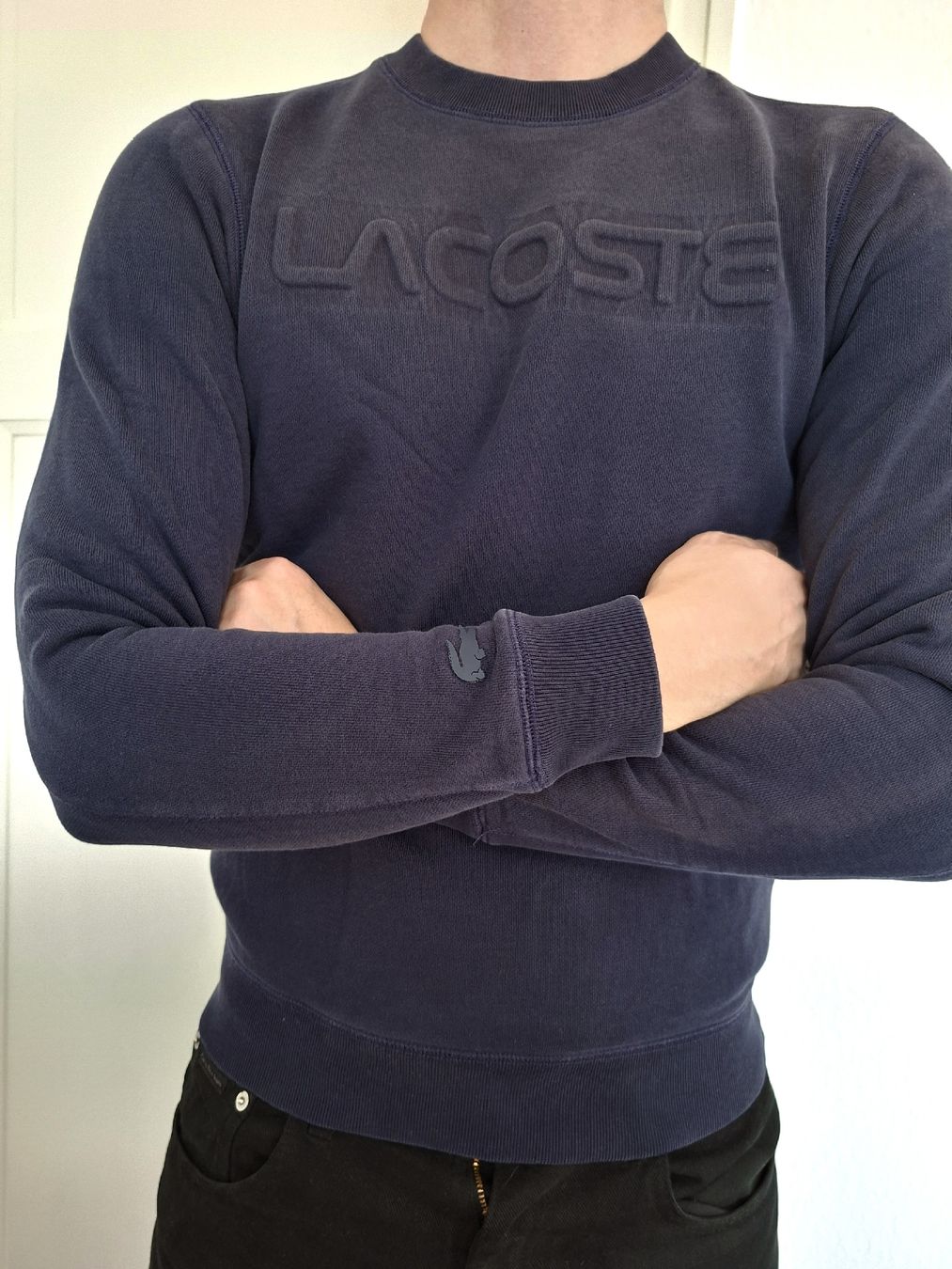Lacoste Maglioni & Felpe: Pull Lacoste Homme Bleu Marine, Taille XS – Usato da Renens VD venduto da ser_j2fn 2