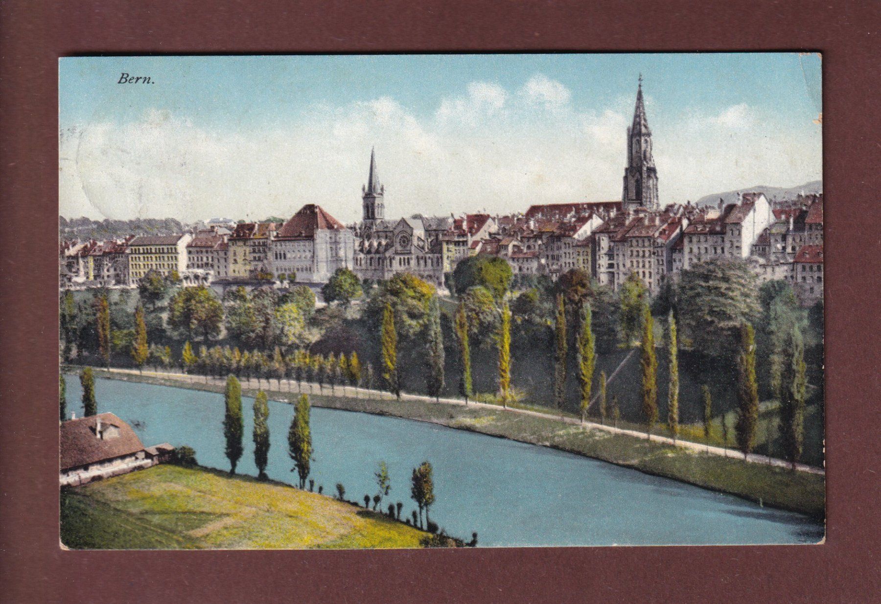 Ansichtskarten: BERN - Teilansicht - 1914 – Gebraucht aus Pully von nicecards-shop