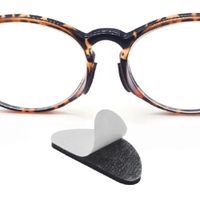 Nasenpads  5paar schwarz selbstklebend Brillen Sonnenbrille