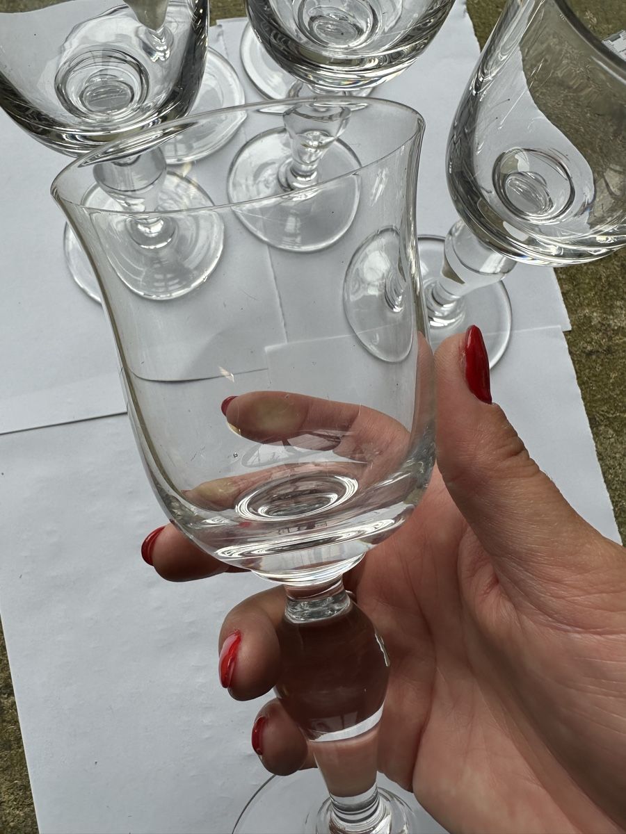 Bicchieri: 6er Set elegante Weingläser – Usato da Zollikofen venduto da Taximan89 1