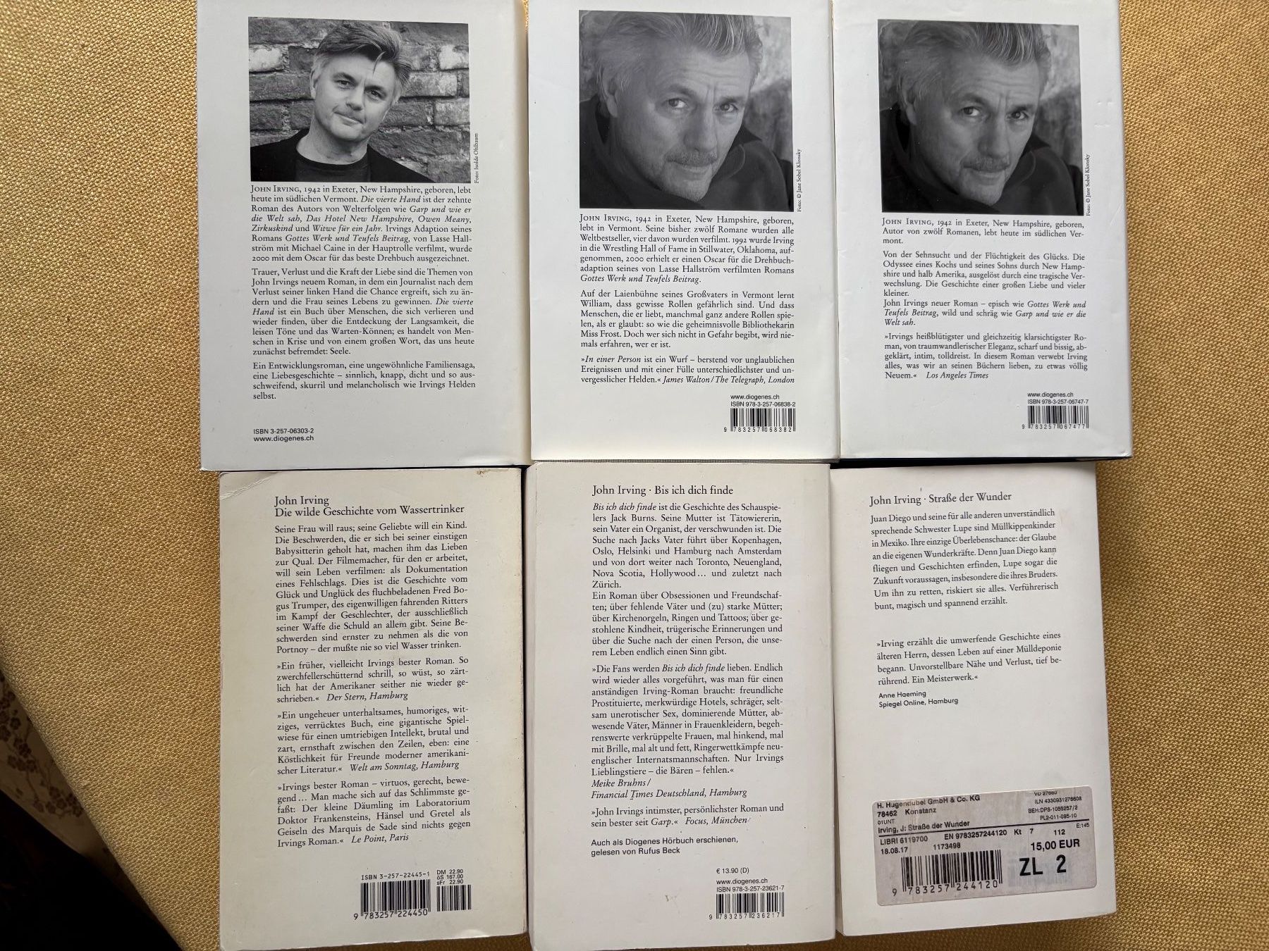 Libri: 6 Titel von John Irving – Usato da Oberweningen venduto da Gerini 1