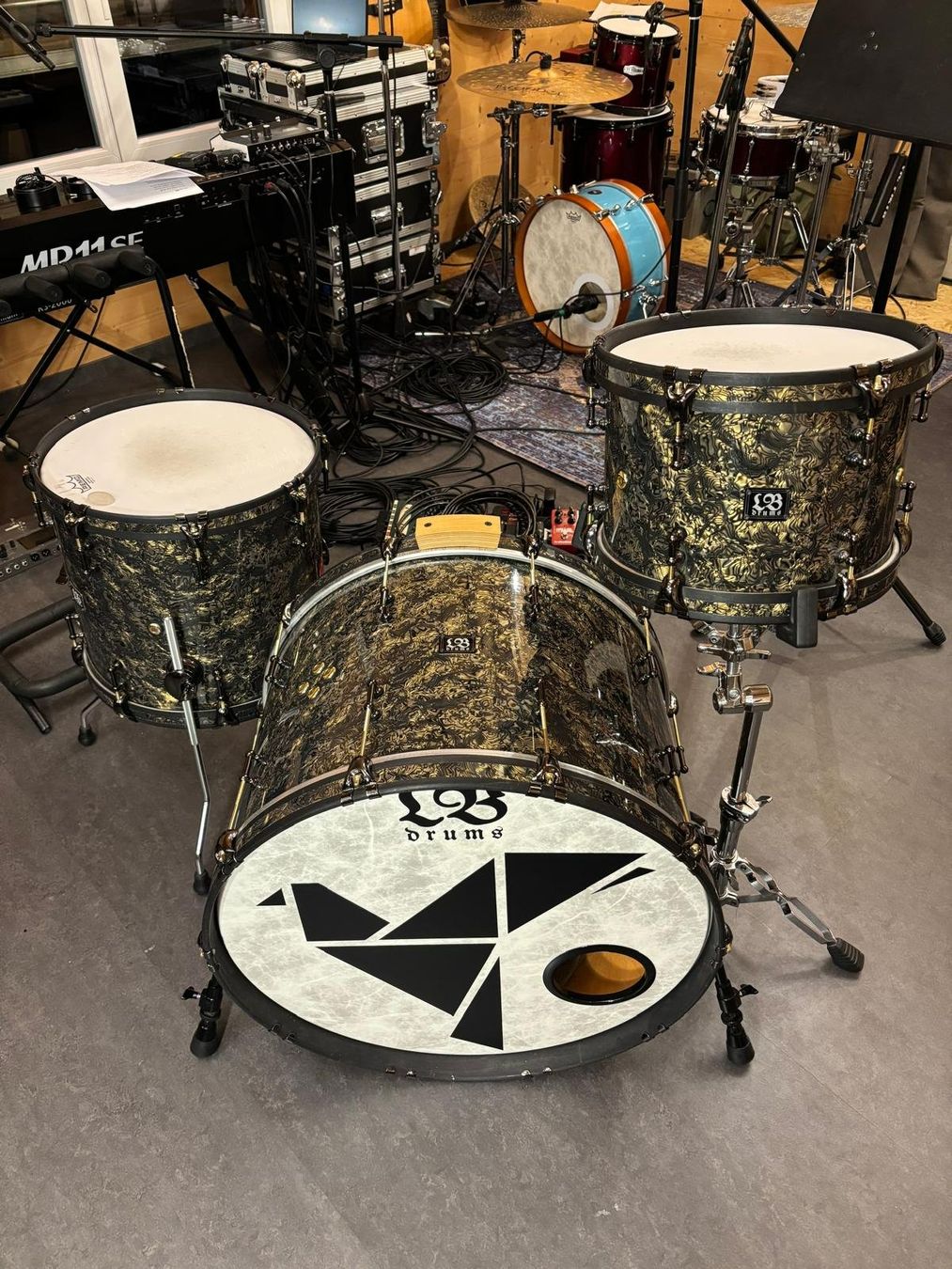 Instruments de musique: LB Drums Custom Shell Set (Baujahr 2014) – D'occasion à Nürensdorf par Rico.Colombo
