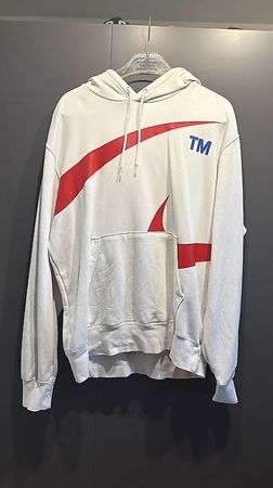 Weisser Nike Hoodie
