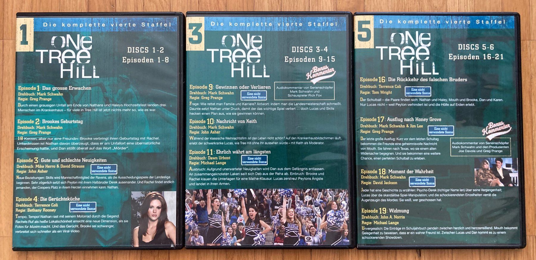 Tutti i DVDs: DVD | ONE TREE HILL - KOMPLETTE STAFFEL 1-5 – Usato da Basel venduto da Nofretete39 5