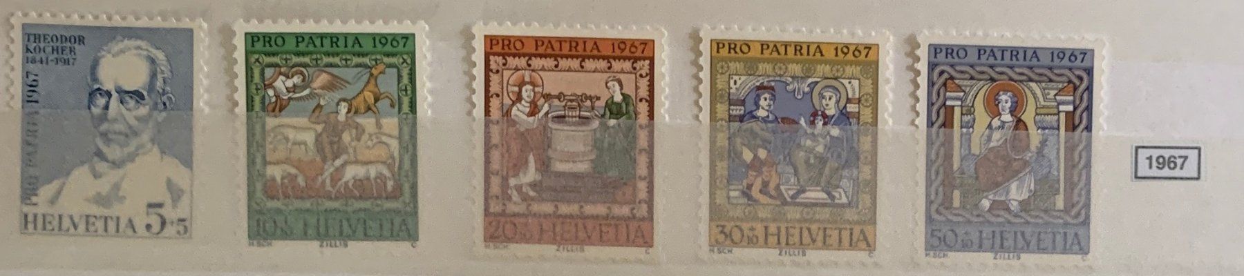Tutti i francobolli: Timbres suisses 1967 – Nuovo (secondo la descrizione) da Lausanne venduto da Cabessa