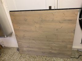 Holzschild 100x100 cm, guter Zustand