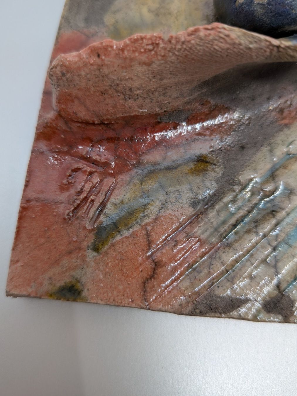 Sculture & Statue: Kunstkeramik Relief Monogramm Signatur – Usato da Emmen venduto da magelan 6