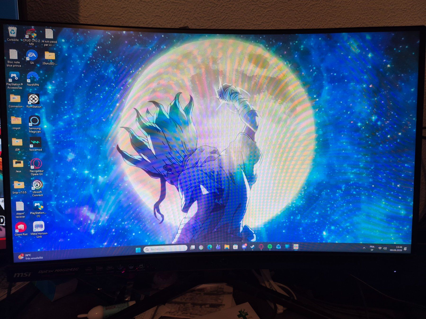 MSI Monitor: Écran de bureau/gaming – Usato da Forel (Lavaux) venduto da Chocokero