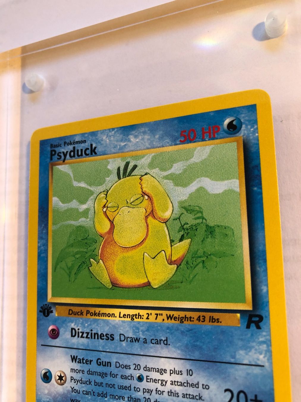 Carte collezionabili: Psyduck 1st Team Rocket - MINT - ab 1.- – Usato da Giubiasco venduto da dan_pr8b 3