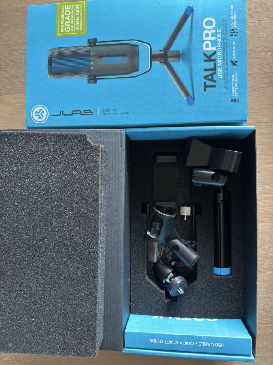 Mikrofone: Podcast Vlog JLab Talk Pro USB Mikrofon - Gratis Versand – Gebraucht aus Fehraltorf von nlegow 2