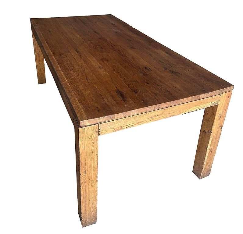 Tables: Massiver Esstisch, Eiche, Echtholz – D'occasion à Grosshöchstetten par silvan37 1