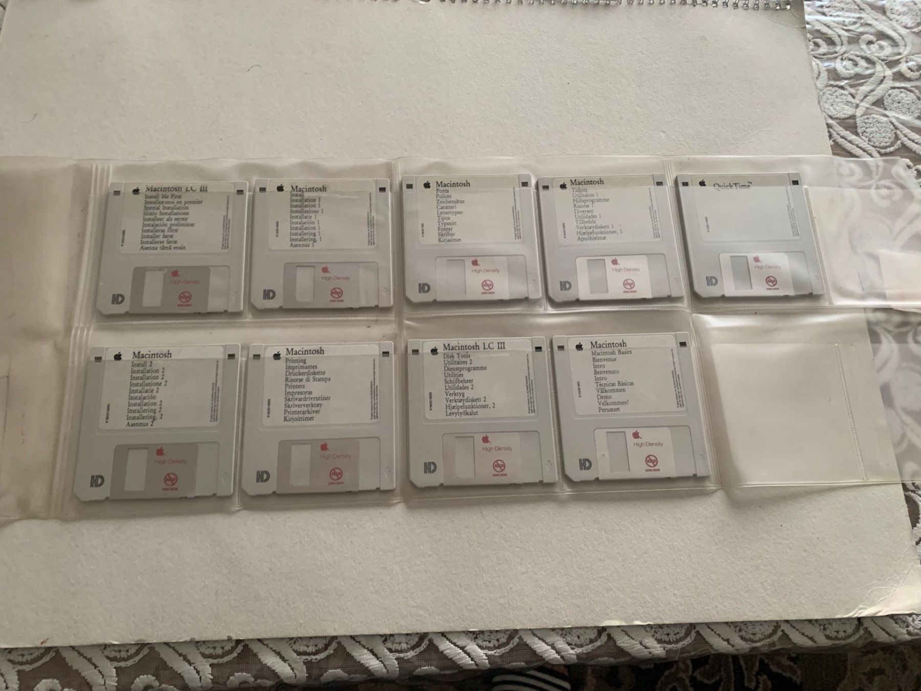 PCs: Macintosh LC III Disketten, verschiedene Versionen, top! – D'occasion à Emmen par newdeal1970